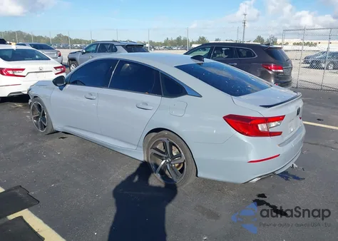 2021 Honda Accord Sport z USA, uszkodzony, nr VIN 1HGCV1F38MA005468